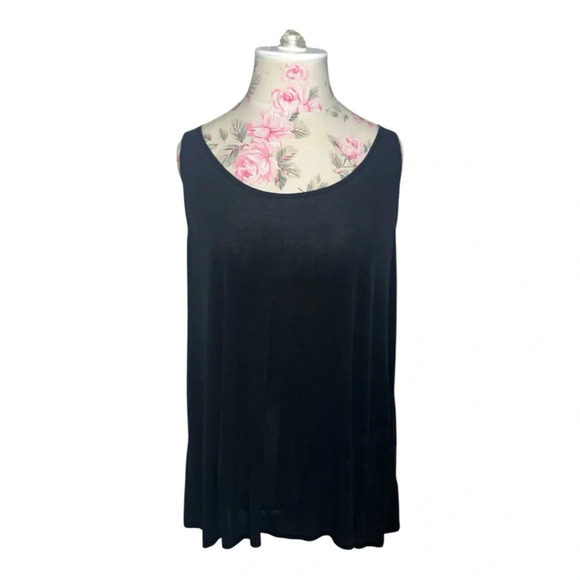 Perfect Condition Eileen Fisher 100% Silk Tunic in Black Size Small - Picture 1 of 9